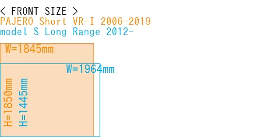 #PAJERO Short VR-I 2006-2019 + model S Long Range 2012-
